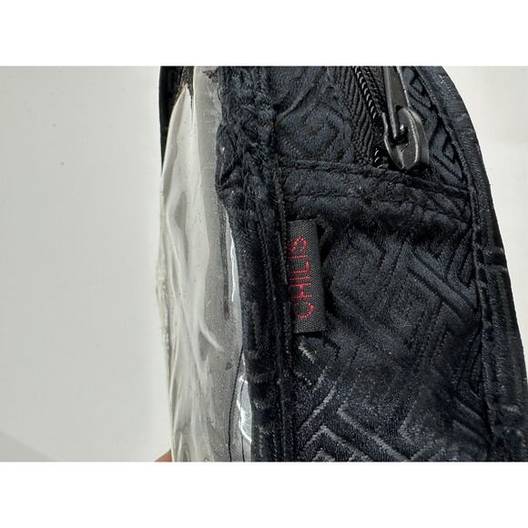 Chilis Womens Flip Flops Size 6 Black Rhinestone Butterfly Suede Thong NEW - Picture 9 of 10